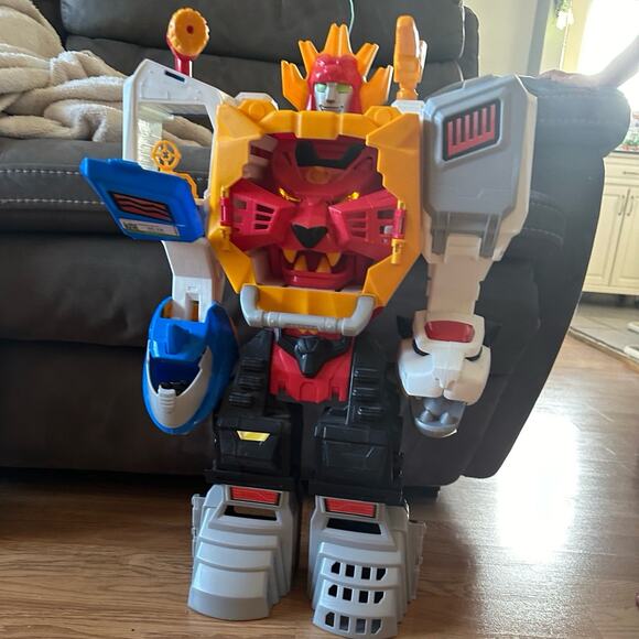 Playskool Heroes 24" Power Rangers Morphin Megazord Robot With Light & Sounds - Picture 2 of 5